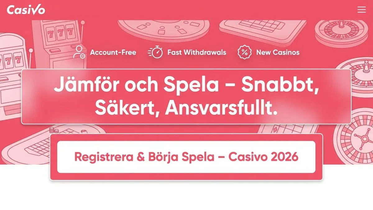 Registrera dig med bonus